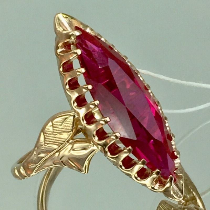 Ethnic Modern Fashion - Bague vintage pour femme incrustée de