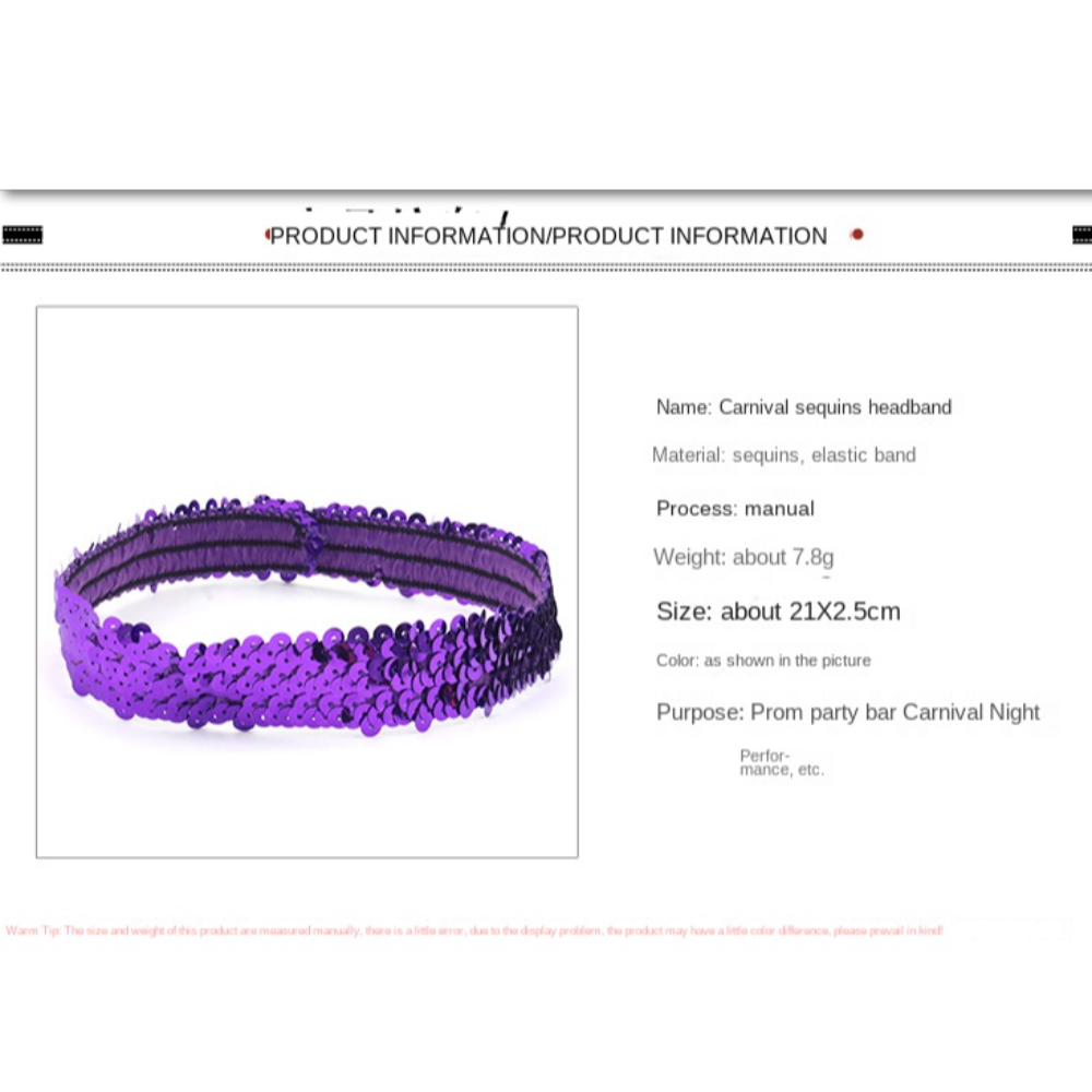 Cadeau de fête, bandeau à pail - Ethnic Fashion India avis et prix