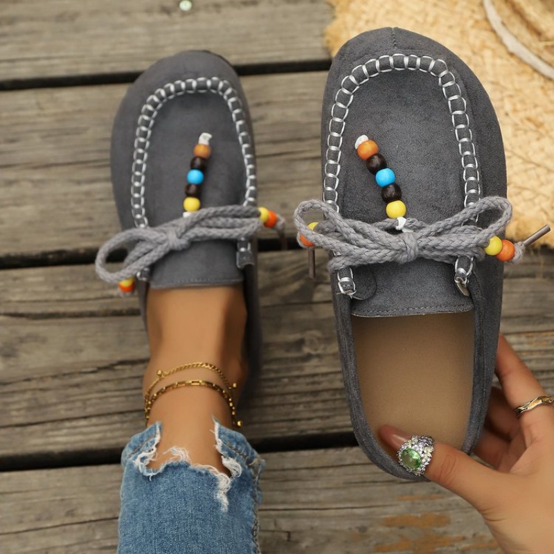 Mocassins à enfiler pour femme - New Ethnic Fashion avis et prix